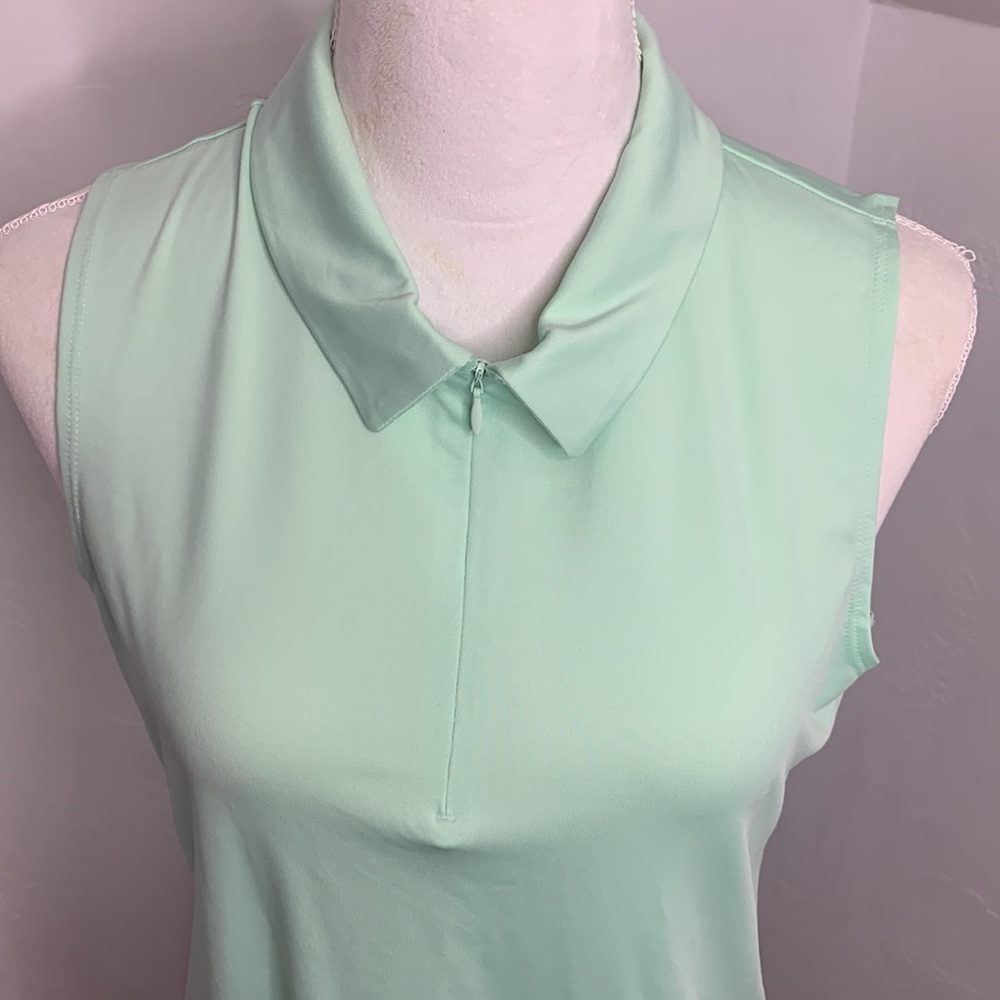 Tommy Bahama NWT Cool Green Sleeveless Golf Shirt Size L - Picture 3 of 9